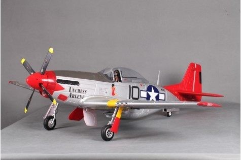 FMS 1400mm (55.1") P-51D (V8) Red Tail PNP