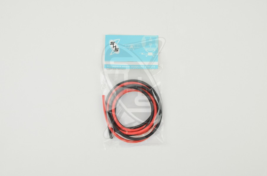 SIGLO 12AWG Silicone Cable 1M (R&B)