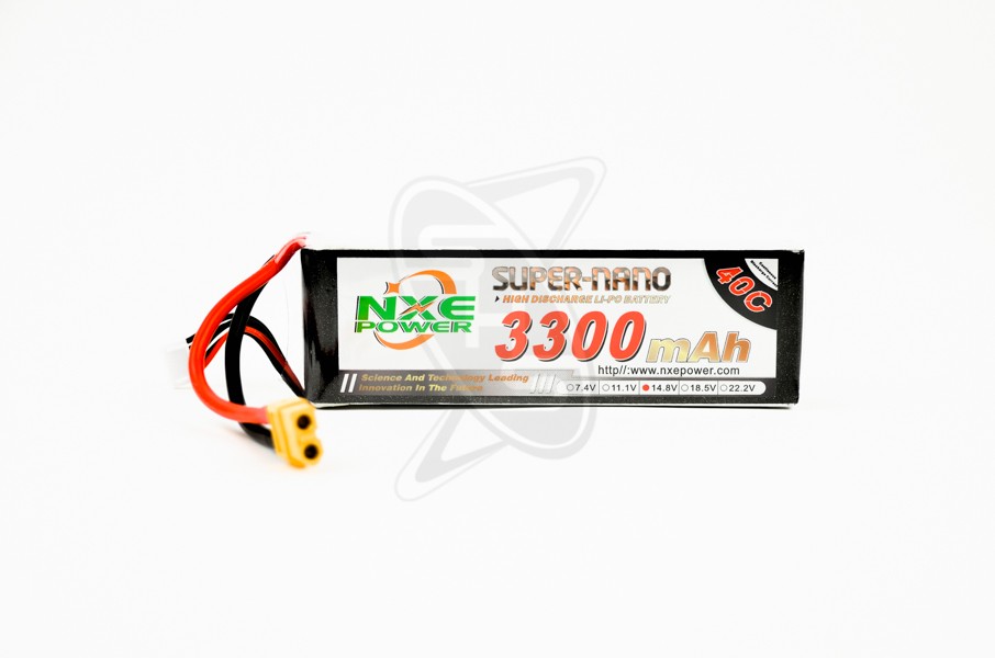 NXE 4-Cells 3300mAh 40C LiPo-XT60