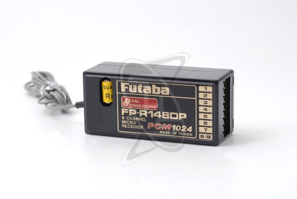 Futaba R148DP 8-channel Dual Conversion PCM micro receiver 35MHz