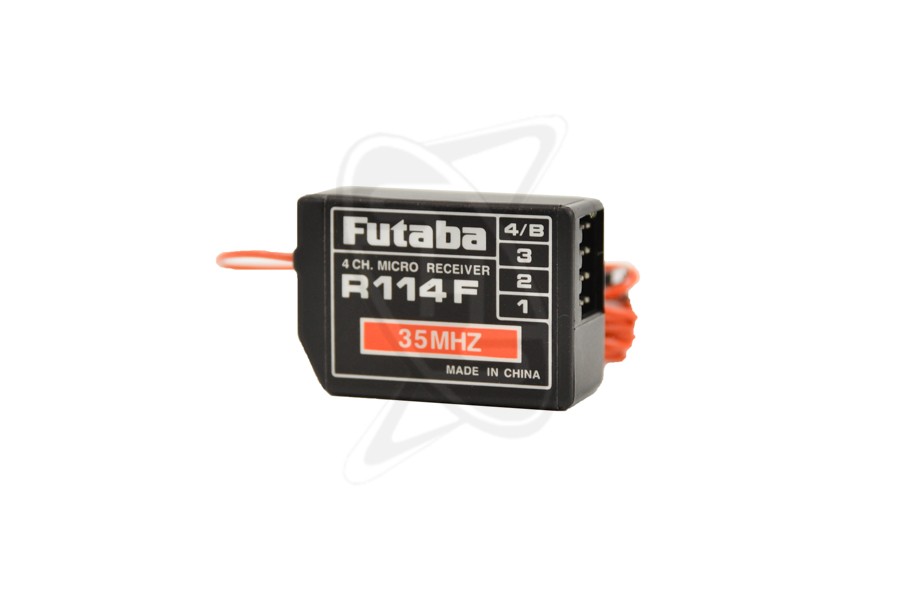 FUTABA R114F 4-channel FM Micro Receiver 35MHz