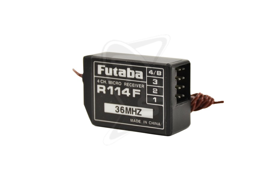 FUTABA R114F 4-channel FM MIcro Receiver 36mHz