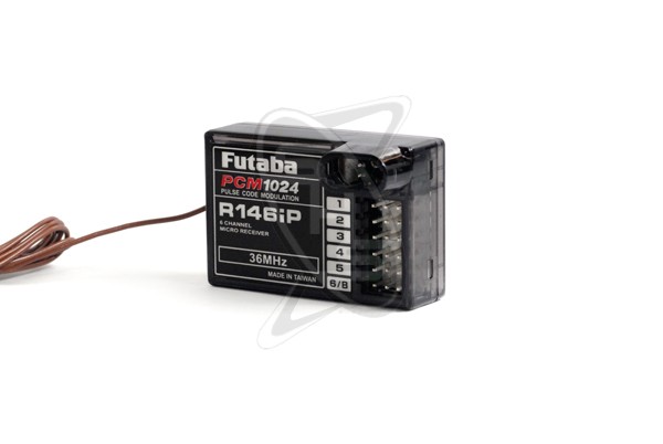 Futaba R146iP 6 Channel PCM RX-36MHz (Without Crystal)