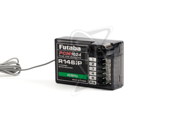Futaba R146iP 6 Channel PCM RX-40MHz (Without Crystal)