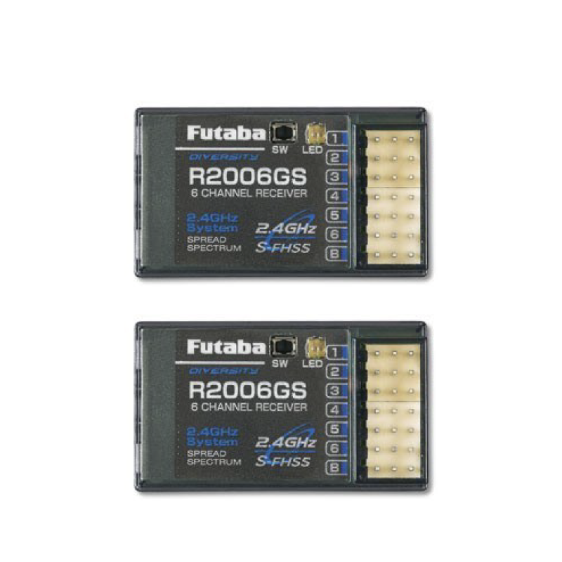 FUTABA R2006GS (S-FHSS) 6-Channel Receiver 
