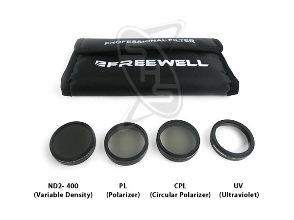 Freewell Phantom 3 4 pc (VAR ND, CPL, PL and UV) Pack