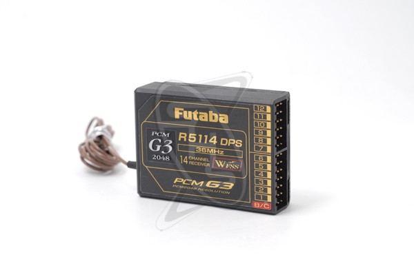 Futaba R5114DPS 14-Channel PCM G3 Receiver 36MHz