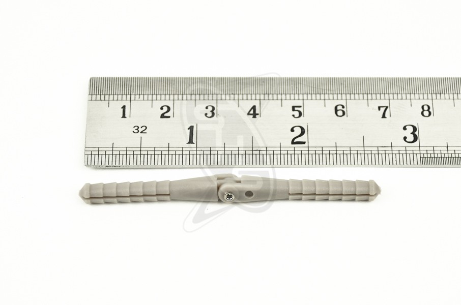 SINGAHOBBY Plastic Round Pin Hinges (4.5X67MM) - 10PC