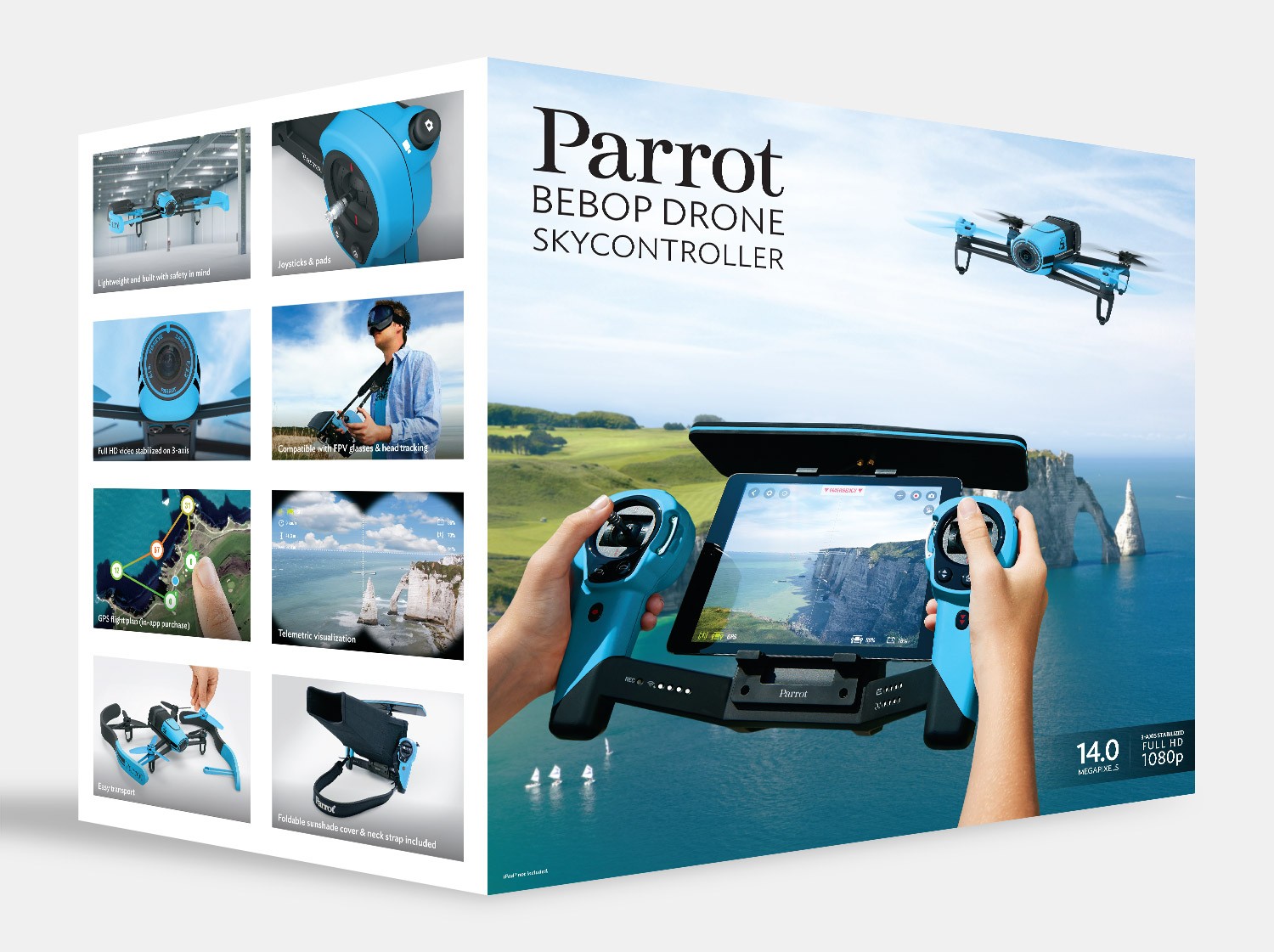 drone parrot bebop skycontroller