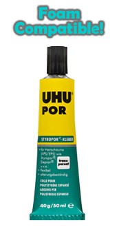 UHU Por Polystyrene Glue - Foam Compatible 