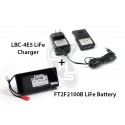 Futaba FT2F2100B LiFe Battery (6J/8J/4PK) & Charger