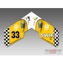 MS Composit Swift II Airbrush - Retro Yellow