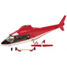 Hirobo 0403-924 50 Agusta A109 Body (Red)
