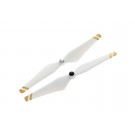 DJI 9450 Self-tightening Propellers - White with Gold Stripes