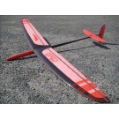 Stratair Chili F3K DLG - Full Carbon Wing with Servos (Red)